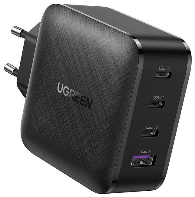 Зарядное устройство Ugreen CD224 70774 USB Type-C, USB черный