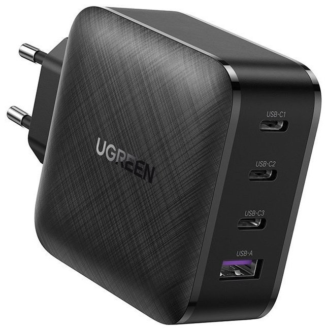 Зарядное устройство Ugreen CD224 70774 USB Type-C, USB черный купить,NaN
