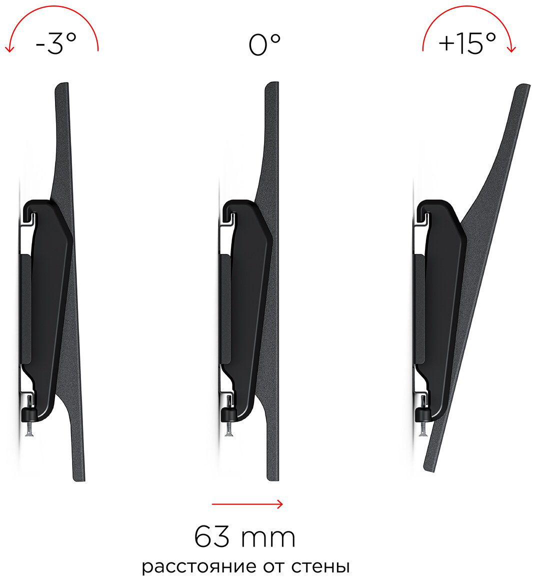 Кронштейн Holder LCDS-5071 черный купить,16990