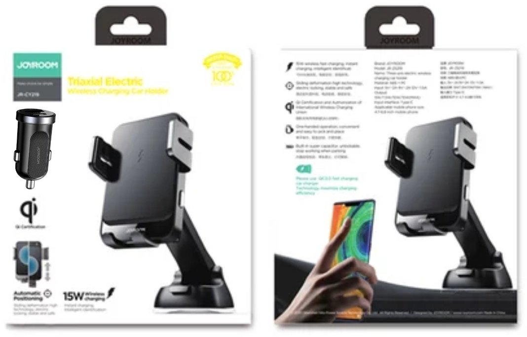 Зарядное устройство JOYROOM JR-ZS219 USB Type-C, USB черный купить,NaN