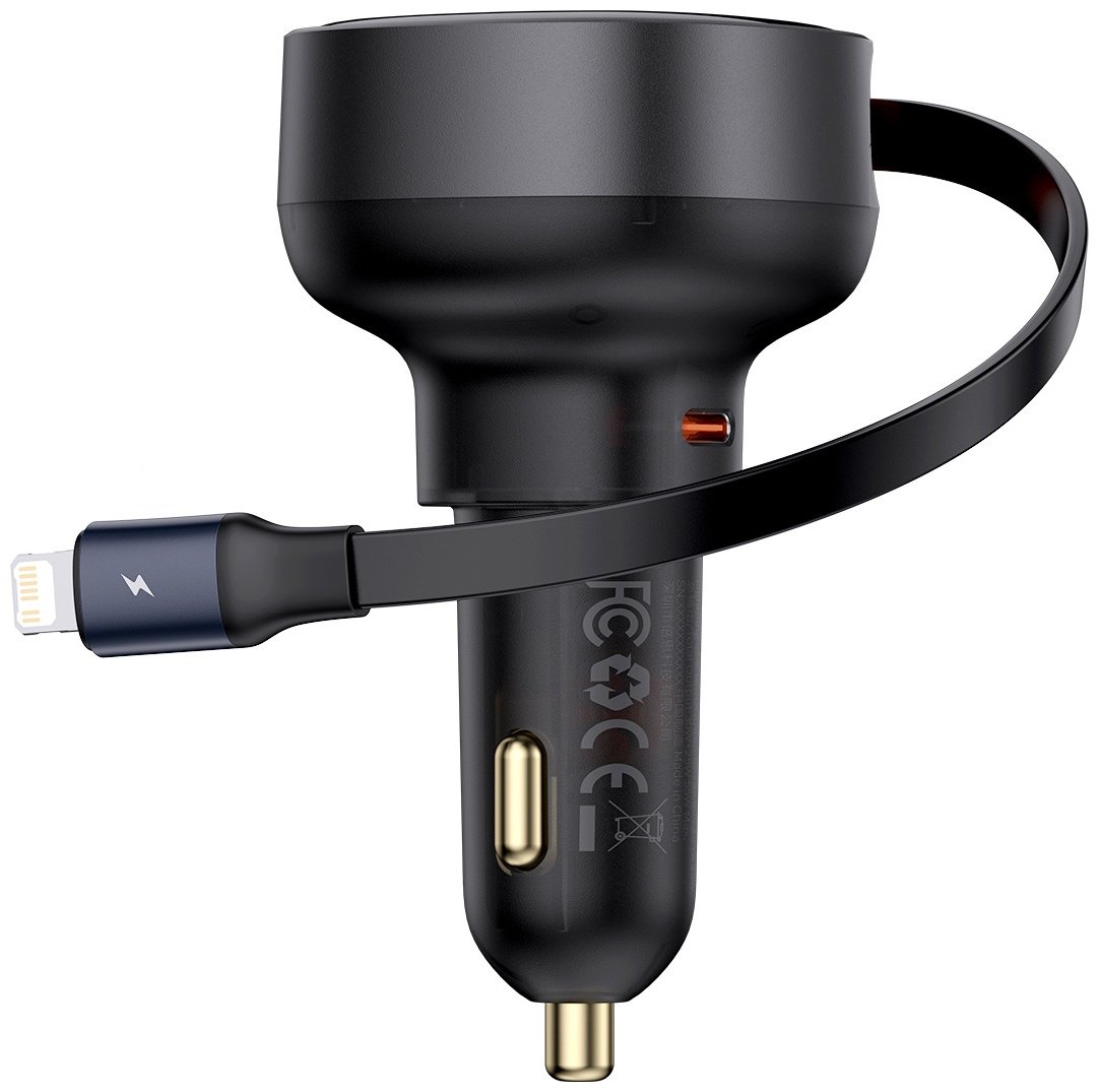 Зарядное устройство Baseus Enjoyment Pro C+L 55W черный