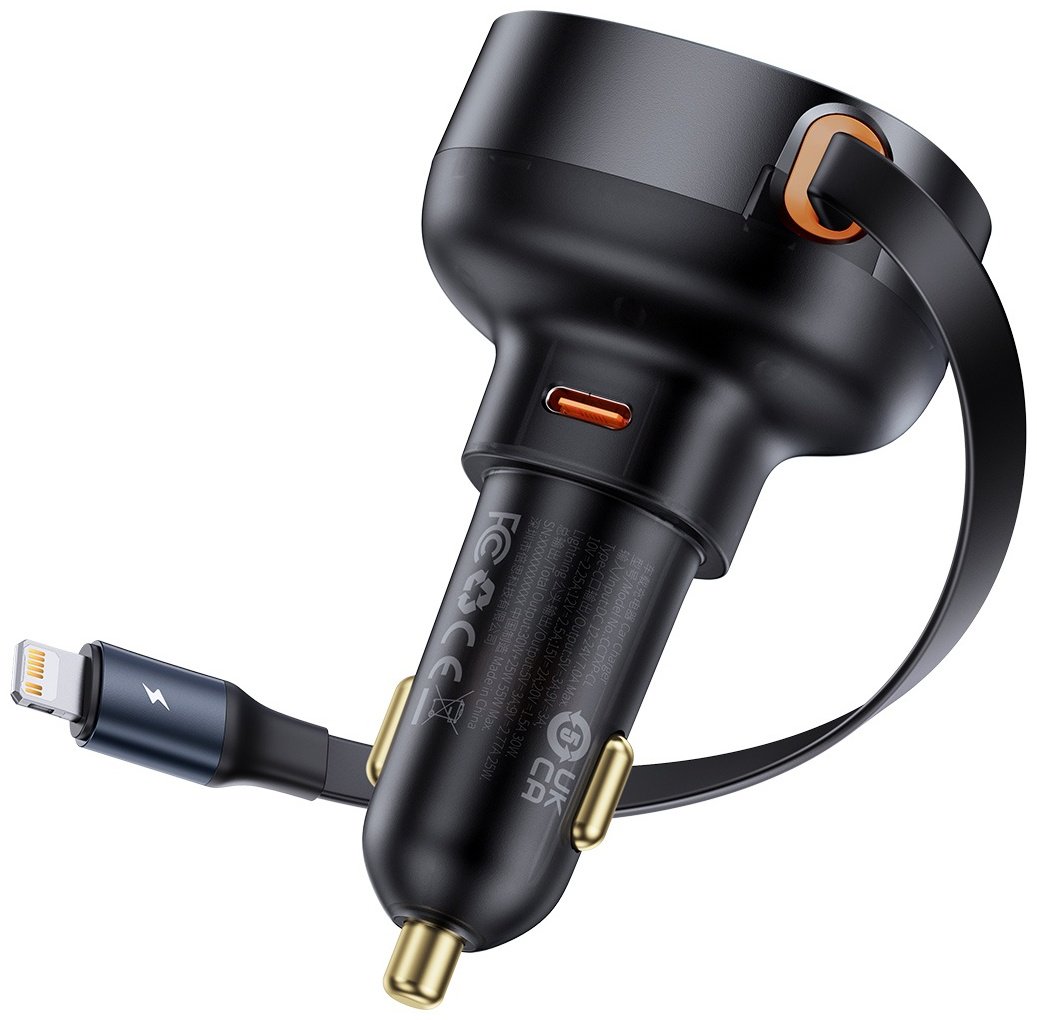 Зарядное устройство Baseus Enjoyment Pro C+L 55W черный купить,0