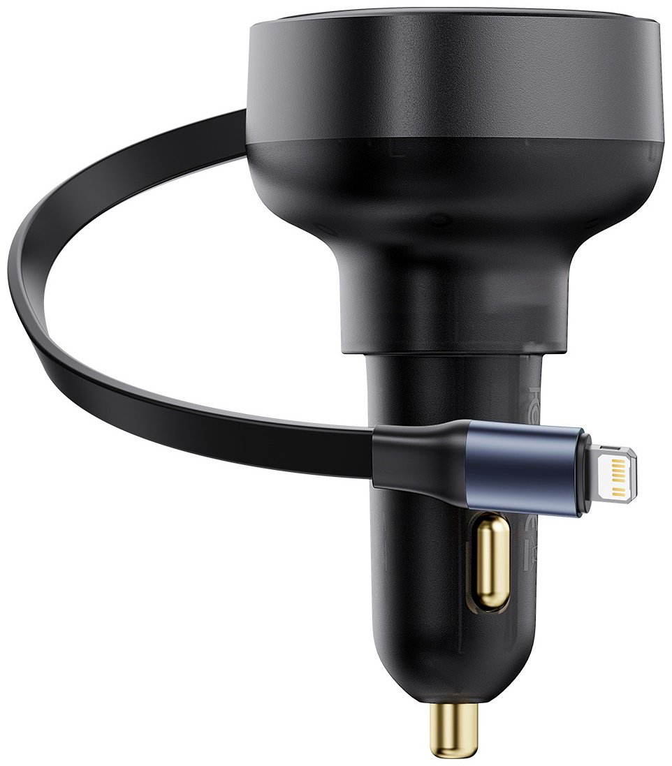 Зарядное устройство Baseus Enjoyment Pro C+L 55W черный купить,NaN