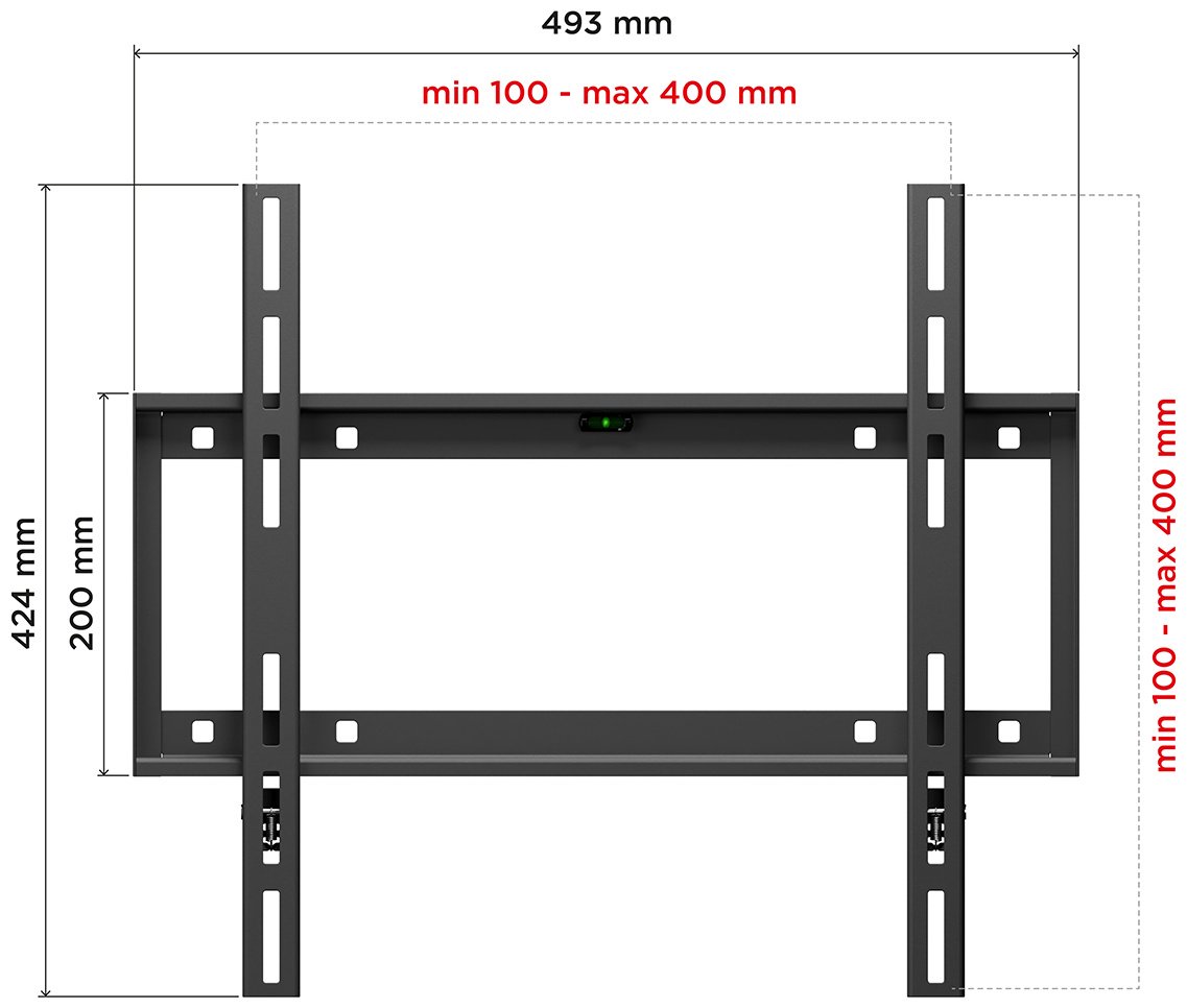 Кронштейн Holder LCD-F4610 черный купить,0