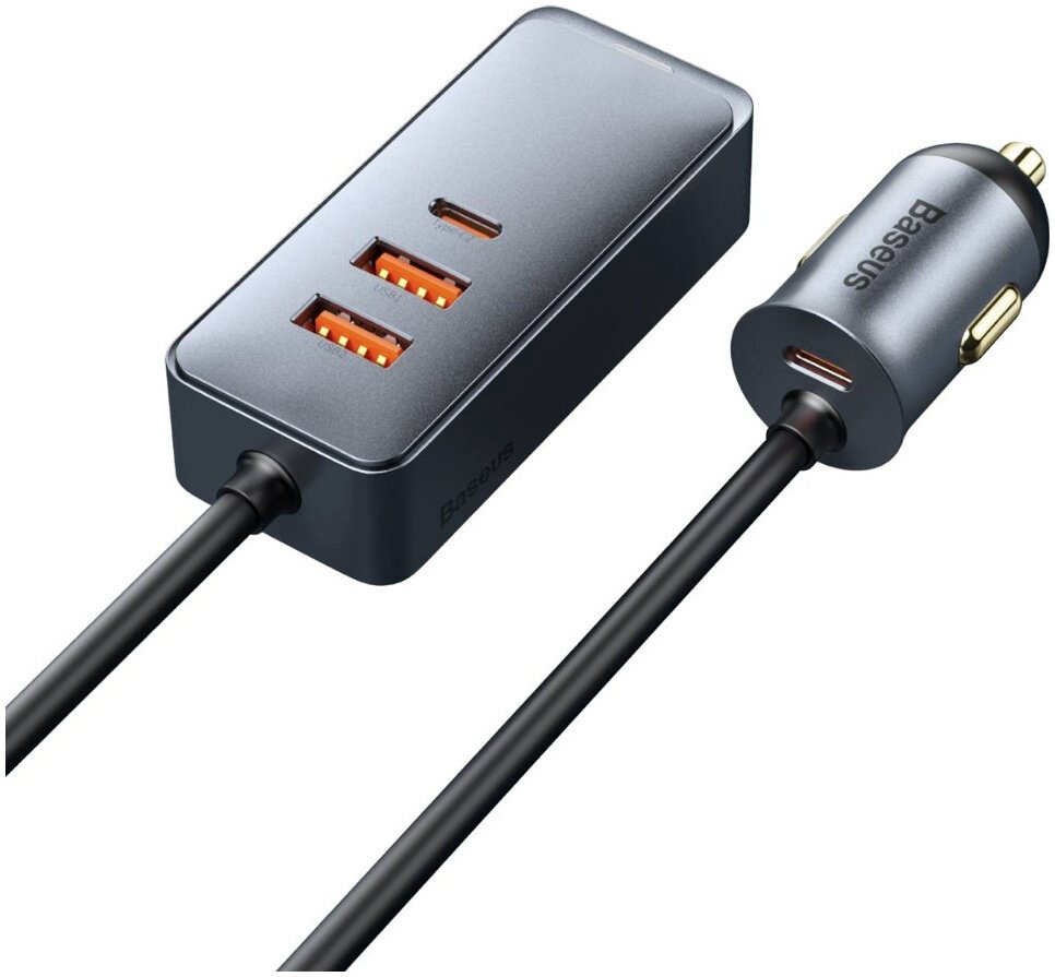 Зарядное устройство Baseus Share Together PPS Multi-port 2U+2C 120W серебристый купить,NaN