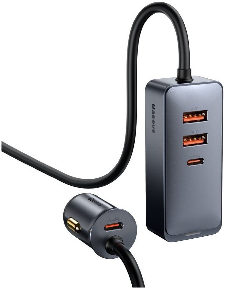 Зарядное устройство Baseus Share Together PPS Multi-port 2U+2C 120W серебристый купить,0