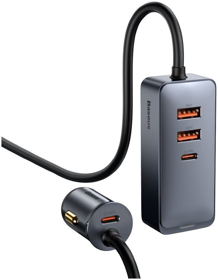 Зарядное устройство Baseus Share Together PPS Multi-port 2U+2C 120W серебристый купить,NaN