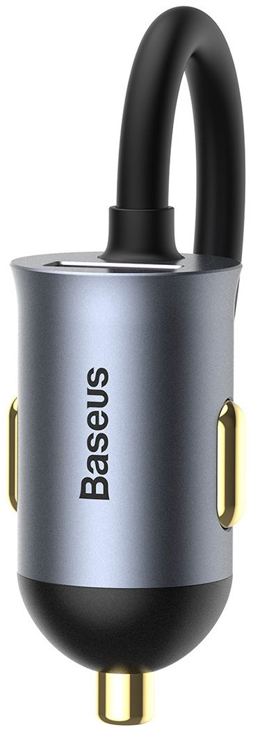 Зарядное устройство Baseus Share Together PPS Multi-port Car Charger 3U+1C 120W серый купить,NaN