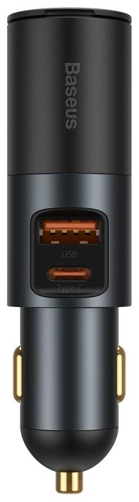 Зарядное устройство Baseus Share Together U+C+CL 120W USB, USB Type-C черный купить,NaN
