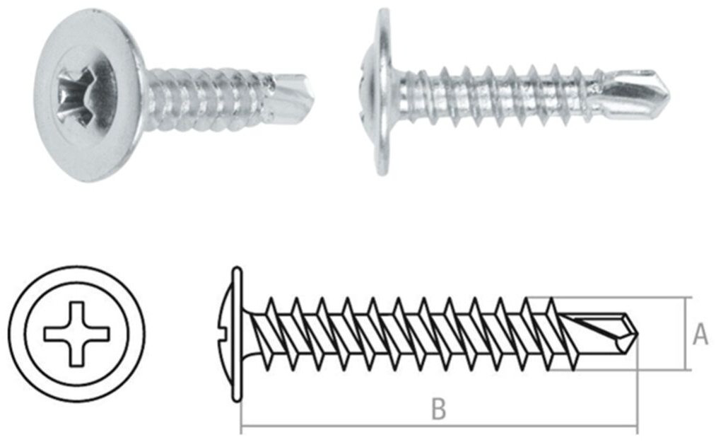 STARFIX саморез SMZ1-50342-50 купить,NaN
