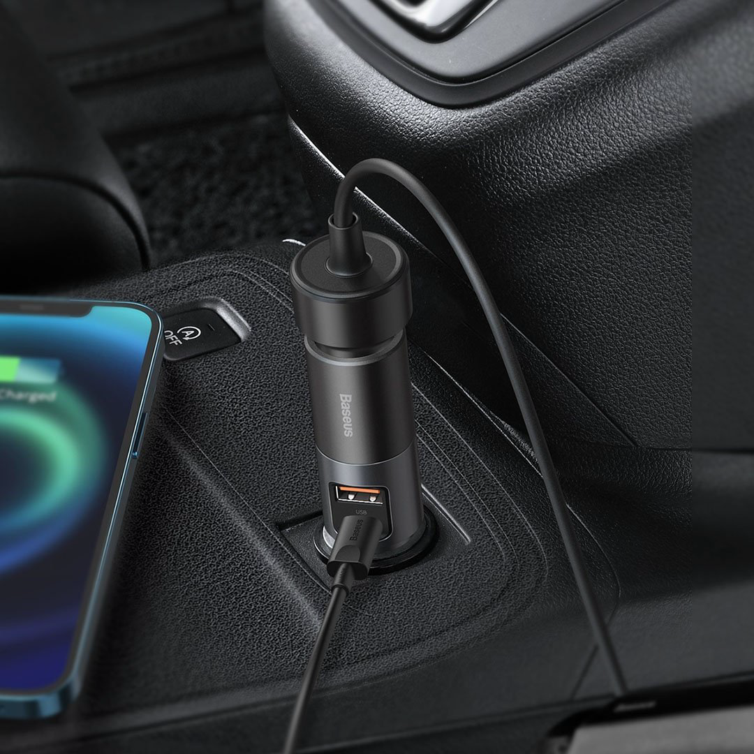 Зарядное устройство Baseus Share Together U+C+CL 120W USB, USB Type-C черный купить,NaN