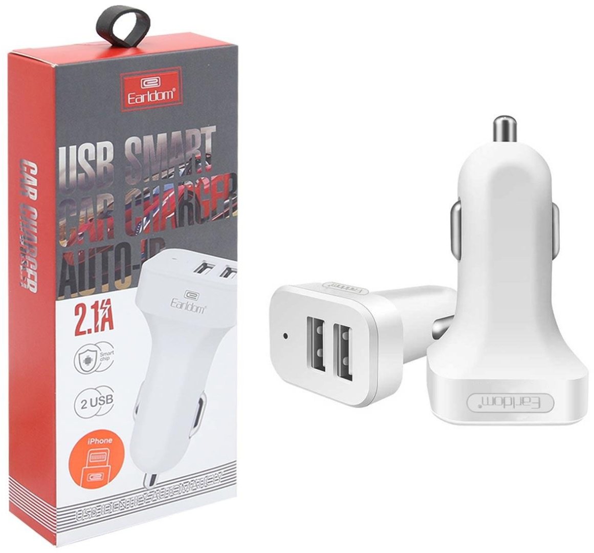Зарядное устройство Earldom ES-131 USB белый - ForteMarket Зарядное устройство Earldom ES-131 USB белый купить,0