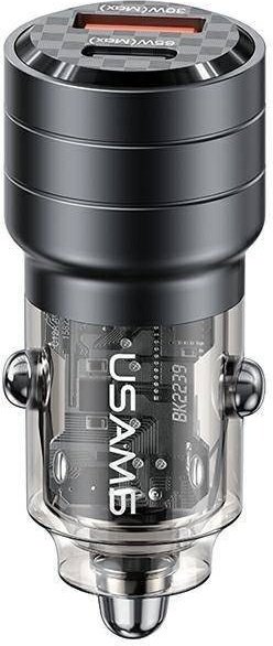 Зарядное устройство Usams CC176CC01 USB, USB Type-C черный купить,NaN