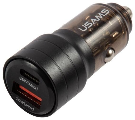 Зарядное устройство Usams CC176CC01 USB, USB Type-C черный купить,NaN