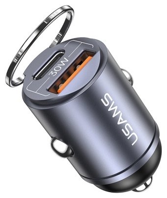 Зарядное устройство Usams US-CC206 USB Type-C, USB синий купить,NaN