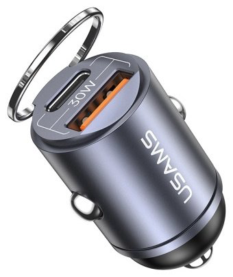 Зарядное устройство Usams US-CC206 USB Type-C, USB синий купить,NaN