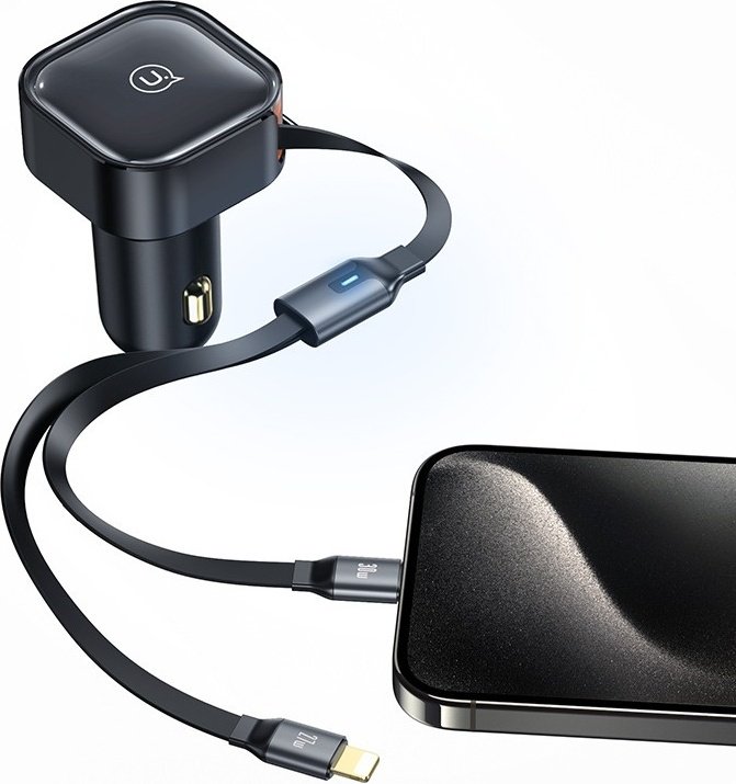 Зарядное устройство Usams US-CC219 Lightning, USB Type-C черный - ForteMarket Зарядное устройство Usams US-CC219 Lightning, USB Type-C черный купить,0