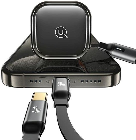 Зарядное устройство Usams US-CC220 USB Type-C черный купить,0