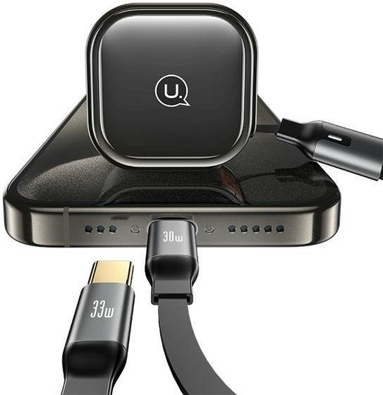 Зарядное устройство Usams US-CC220 USB Type-C черный купить,NaN