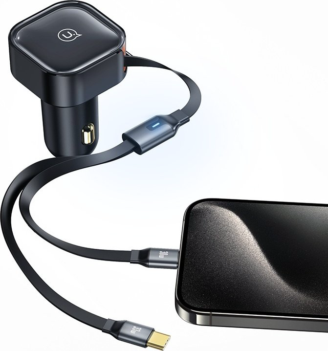 Зарядное устройство Usams US-CC220 USB Type-C черный купить,NaN