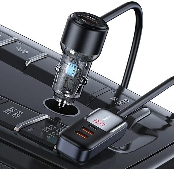 Зарядное устройство Usams US-CC213 USB Type-C, USB черный купить,NaN