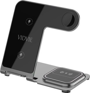 Зарядное устройство Vidvie WLC1410 USB Type-C серый купить,NaN