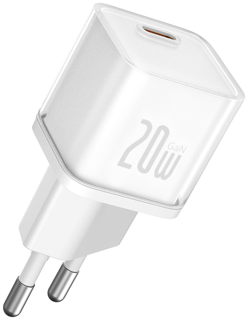 Зарядное устройство Baseus GaN5S 1C 20W USB Type-C белый купить,NaN