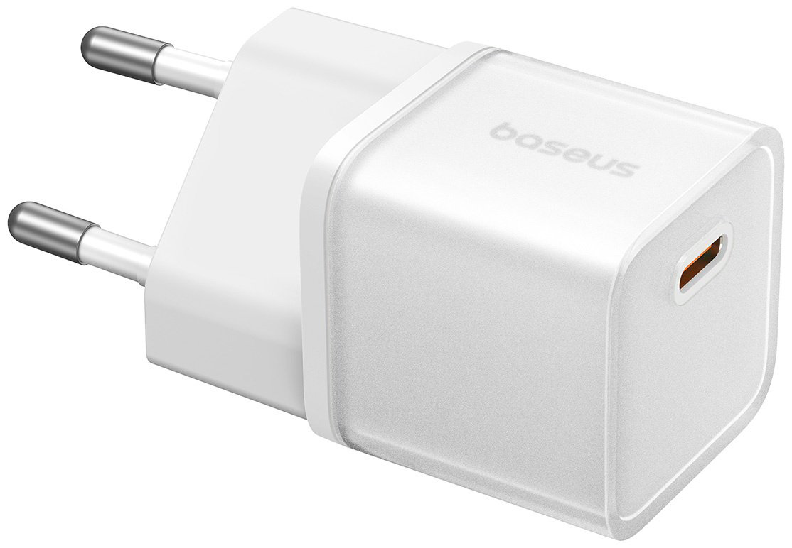 Зарядное устройство Baseus GaN5S 1C 20W USB Type-C белый купить,NaN