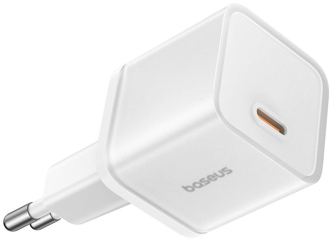 Зарядное устройство Baseus GaN5S 1C 20W USB Type-C белый купить,NaN