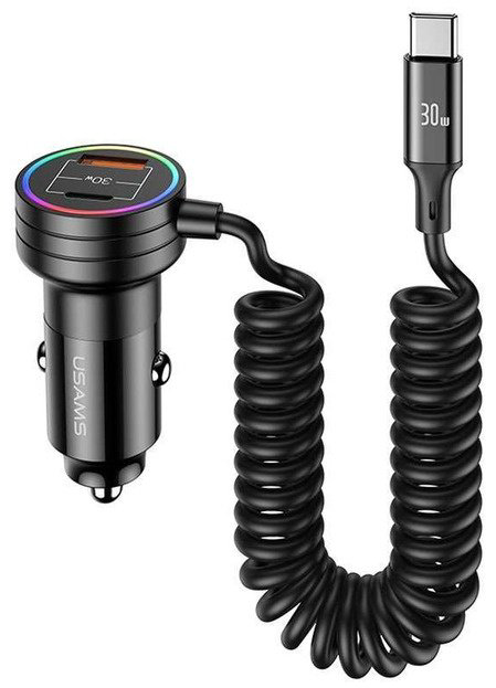 Зарядное устройство Usams C33 USB Type-C, USB черный купить,NaN