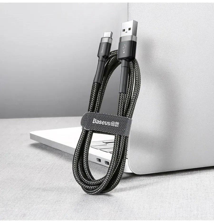 Кабель Baseus USB 2.0 (M), USB TypeC (M) черный купить,NaN