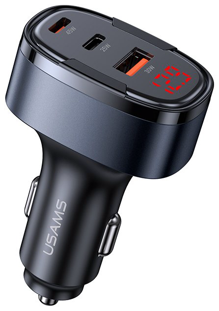Зарядное устройство Usams CC257 C42 USB Type-C, USB черный купить,NaN