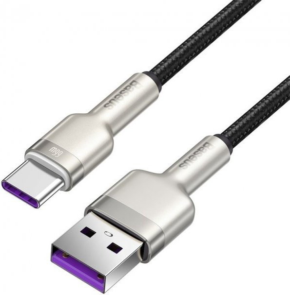 Кабель Baseus USB TypeC (M), USB Type-A (M) черный купить,NaN