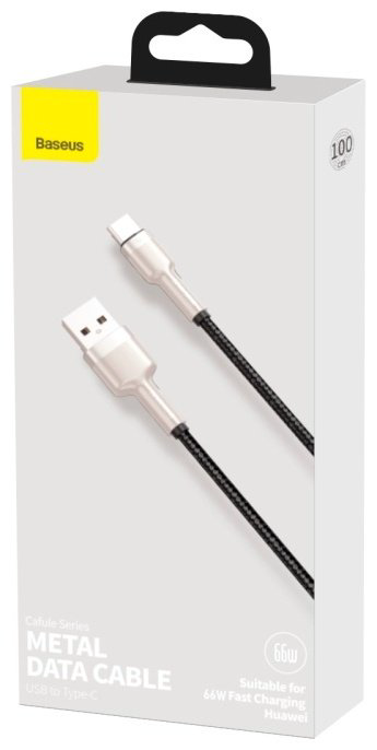 Кабель Baseus USB TypeC (M), USB Type-A (M) черный купить,NaN