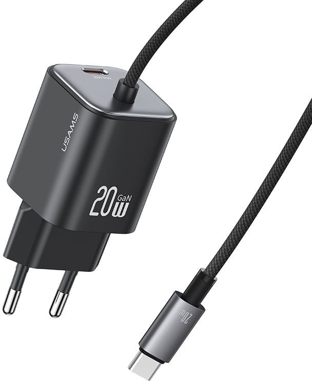 Зарядное устройство Usams CC261 JC Serie USB Type-C черный