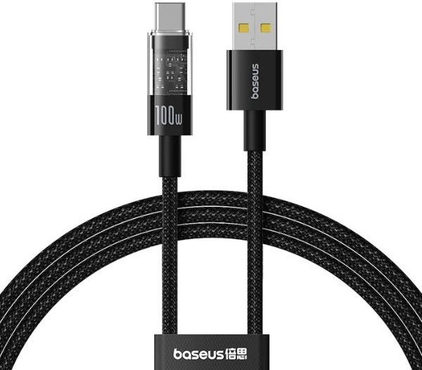 Кабель Baseus USB 3.0 (M), USB TypeC (M) черный
