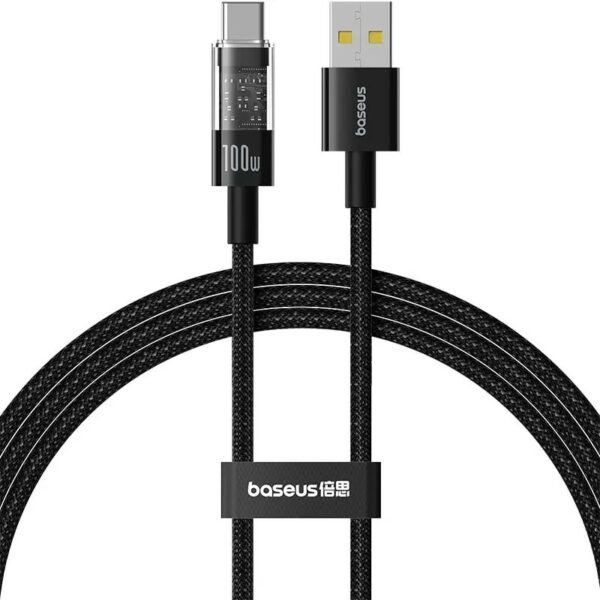 Кабель Baseus USB 3.0 (M), USB TypeC (M) черный
