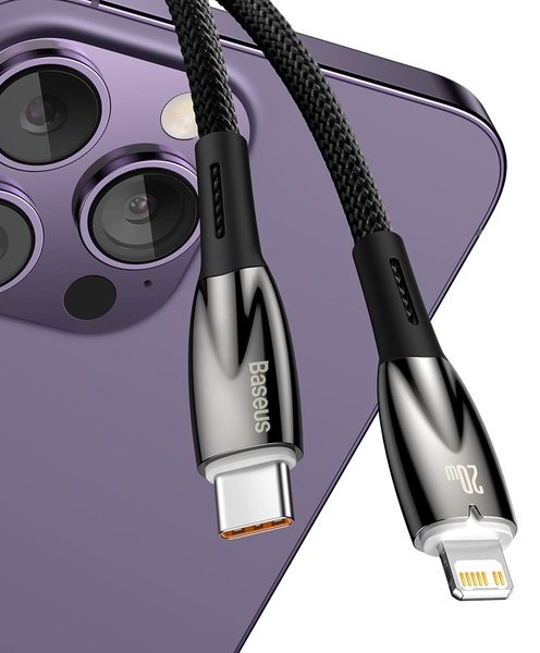 Кабель Baseus Lightning (M) черный купить,0