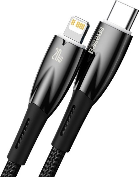 Кабель Baseus Lightning (M) черный купить,0