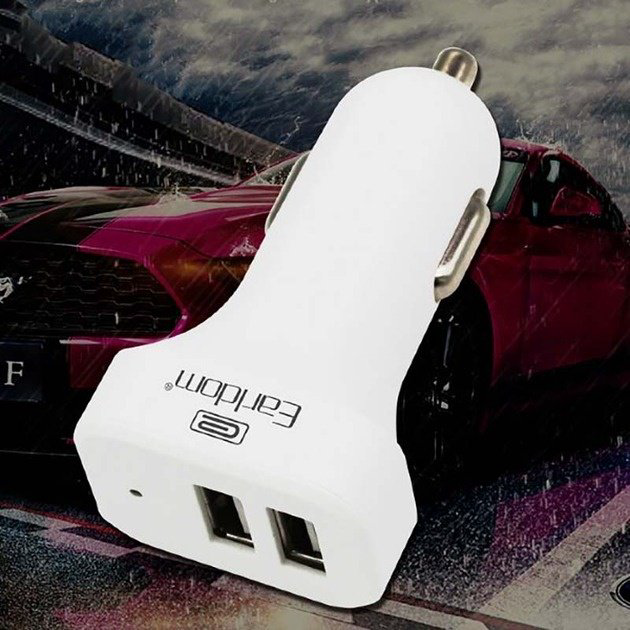 Зарядное устройство Earldom ES-131i USB белый купить,NaN