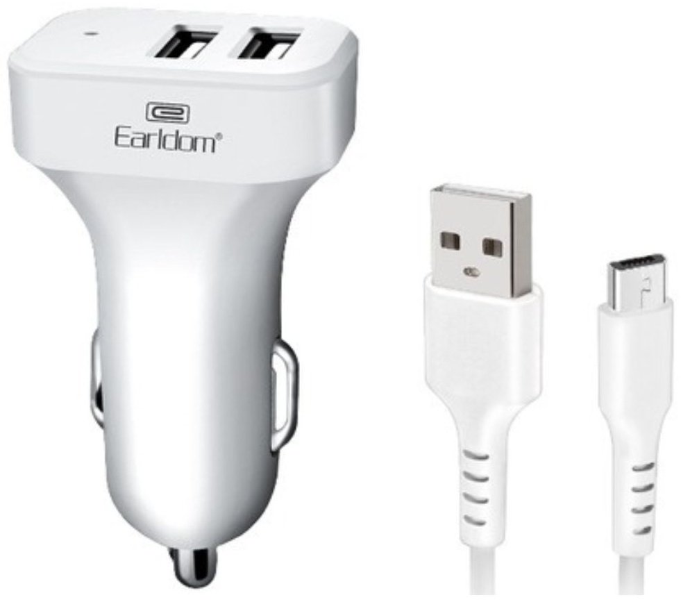 Зарядное устройство Earldom ES-131V USB белый