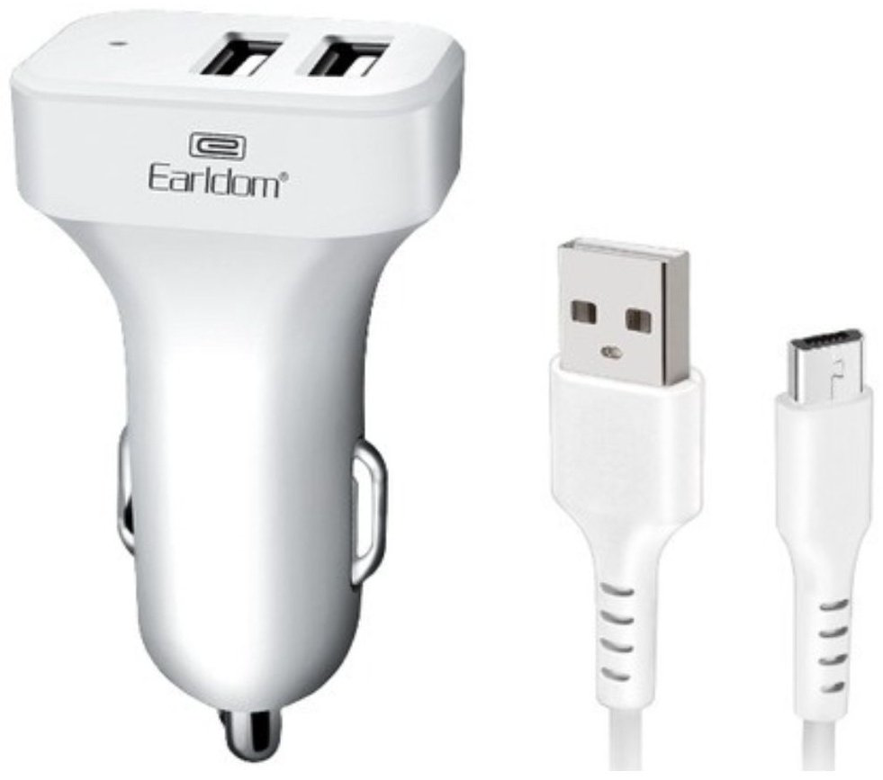 Зарядное устройство Earldom ES-131V USB белый