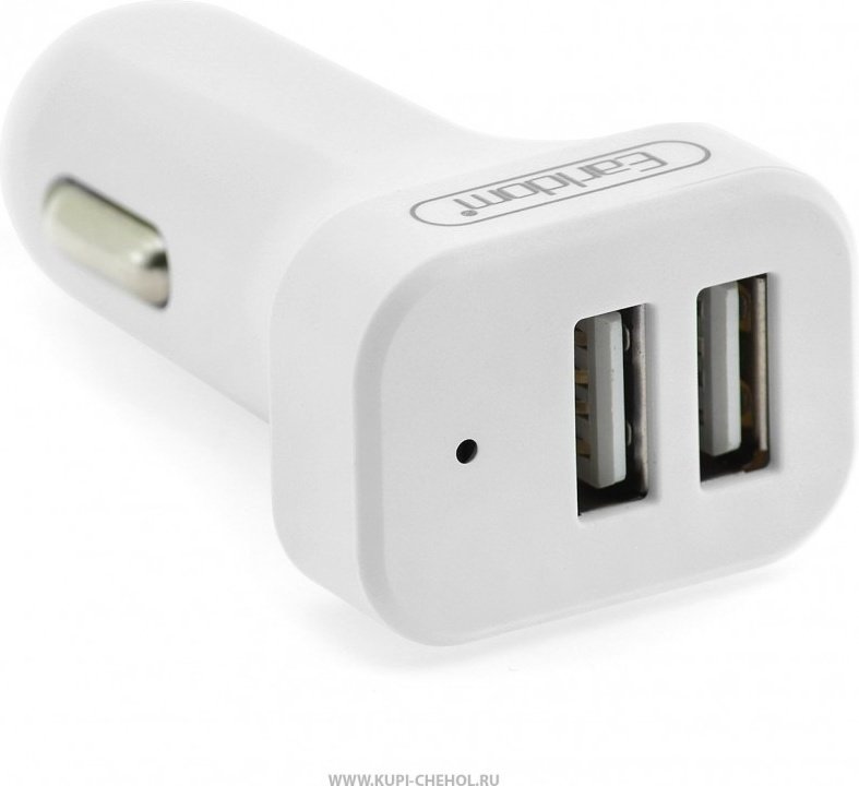 Зарядное устройство Earldom ES-131T USB белый купить,0