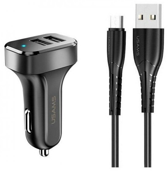 Зарядное устройство Usams NTU35MC13TZ micro USB черный купить,NaN