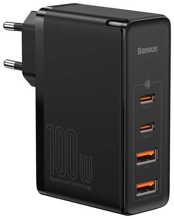Зарядное устройство Baseus GaN2 Pro Quick Charger 2C+2U CCGAN2P-L01 черный