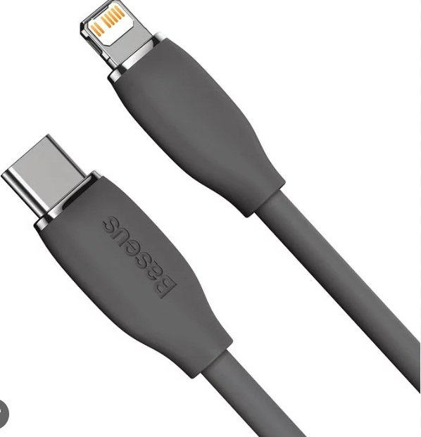 Кабель Baseus Lightning (M) черный купить,NaN
