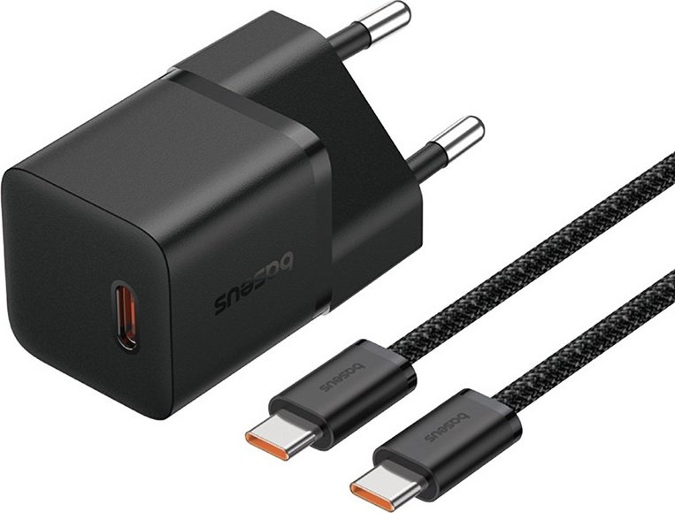 Зарядное устройство Baseus GaN5 mini 1C 20W USB Type-C черный
