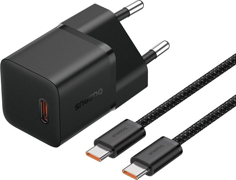 Зарядное устройство Baseus GaN5 mini 1C 20W USB Type-C черный купить,NaN