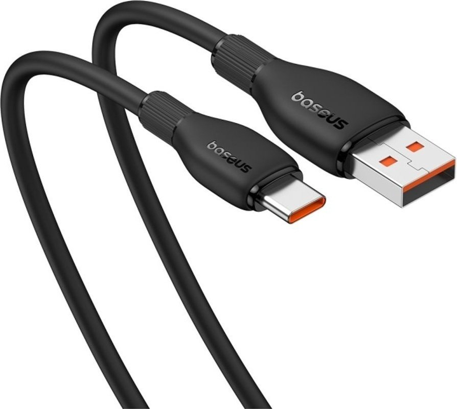 Кабель Baseus USB 2.0 (M), USB TypeC (M) черный купить,NaN
