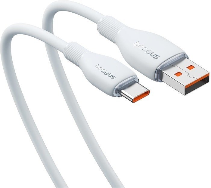 Кабель Baseus USB 2.0 (M), USB TypeC (M) белый